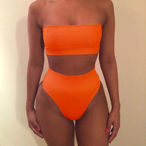 Simple But Sexy Two Piece Swimsuit